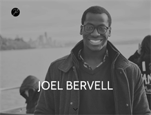 Tablet Screenshot of joelbervell.com